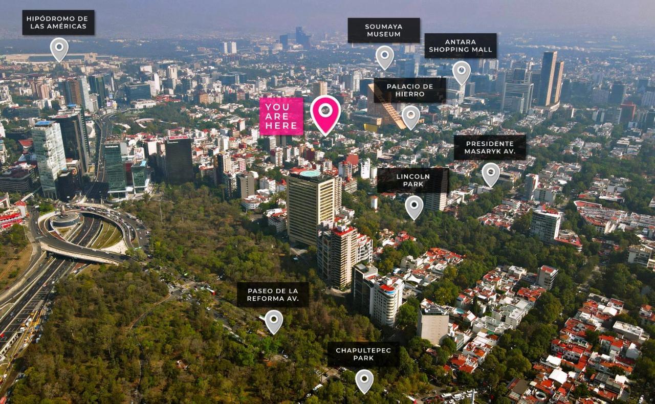 Uliv Parque Lincoln Cidade do México Exterior foto